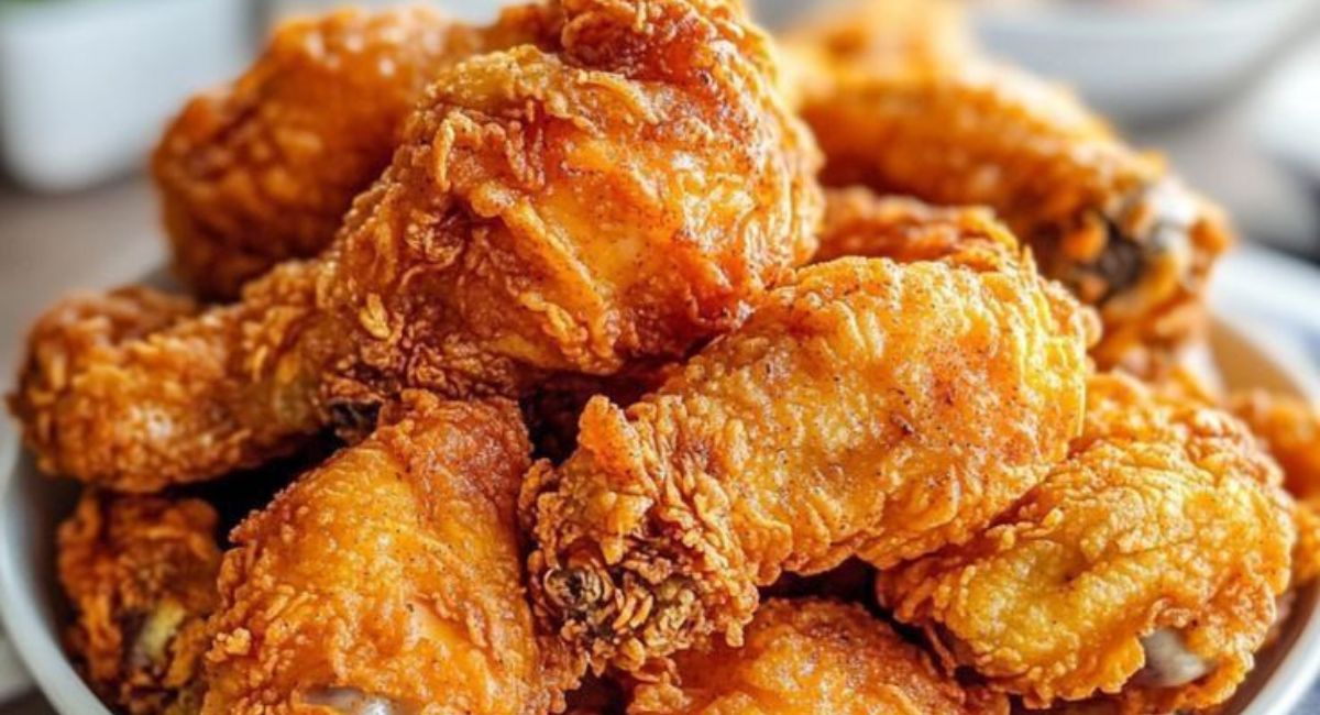 Oven-fried chicken breasts that are crispy on the outside and tender inside — a lighter, delicious twist on the classic fried favorite!