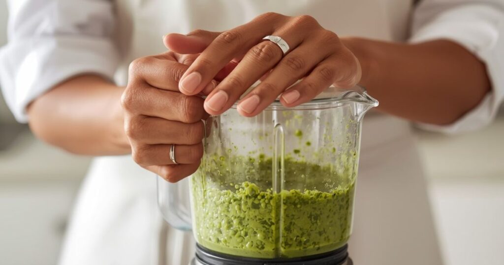 Make the green sauce